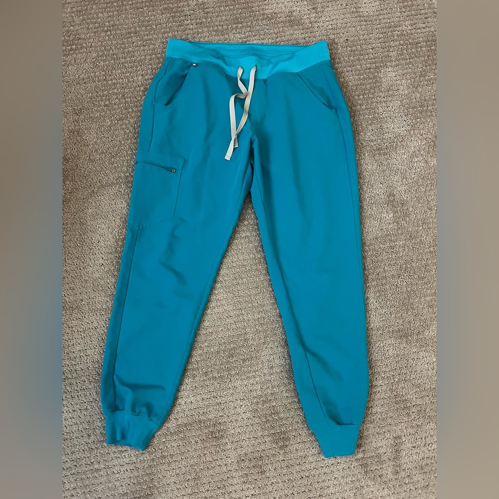 Figs Women's Zamora Jogger Scrub Pants Teal